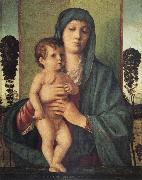Gentile Bellini Madonna of the Trees oil painting reproduction